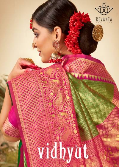 Vidhyut By Revanta Creation Silk Traditional Wear Saree Collection